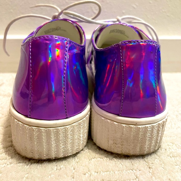 Strangecvlt Krypt rainbow reflective shoes! - Picture 6 of 11